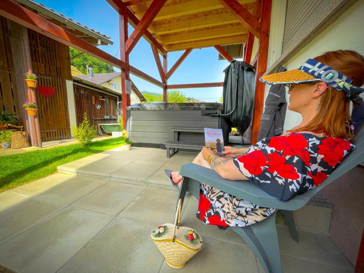 Gite Du Silberwald Charmant Gite Avec Spa - Jacuzzi , Acces Privatif Stosswihr Exterior photo