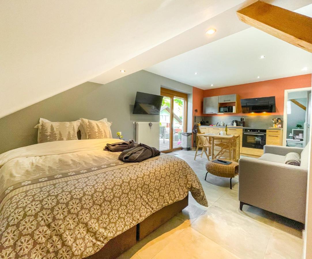 Gite Du Silberwald Charmant Gite Avec Spa - Jacuzzi , Acces Privatif Stosswihr Exterior photo